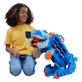 Hot Wheels Mega Dino Trasportatore con Luci e Suoni Set Pista