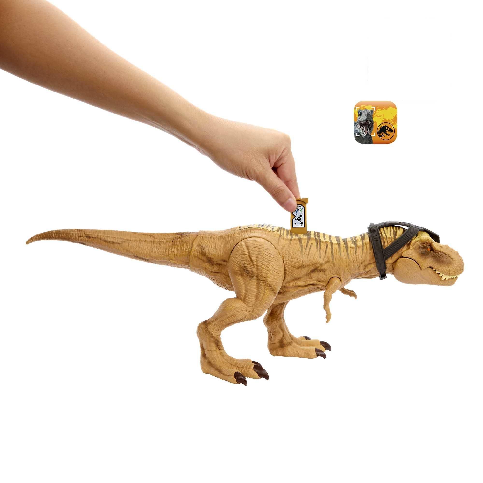 Dinosauro Jurassic World Mattel Caccia e Divora