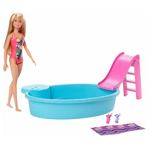 Mattel Mattel - Piscina con Bambola Barbie Ghl91