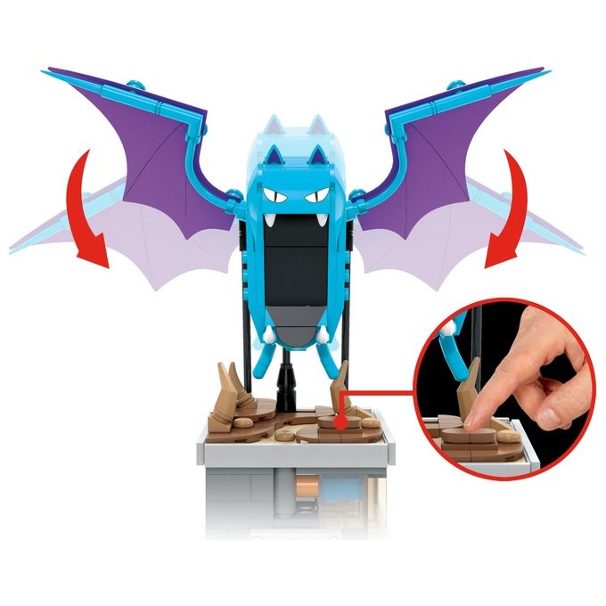 Image of Mattel Mega Pokemon Mini Motion: Golbat