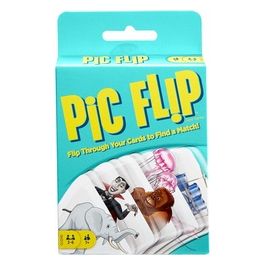 Mattel PIC Flip 110 Carte da Gioco da Abbinare fra Loro