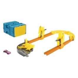 Mattel Playset Hot Wheels City T-Rex Chomp Down Track Builder Box Deluxe