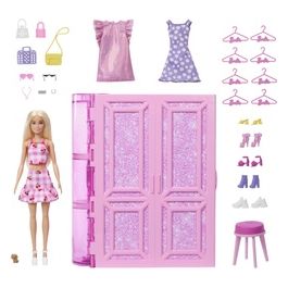 Set Bambola Barbie Armadio dei Sogni