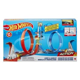 Set Pista Hot Wheels Lancio Nel Vuoto