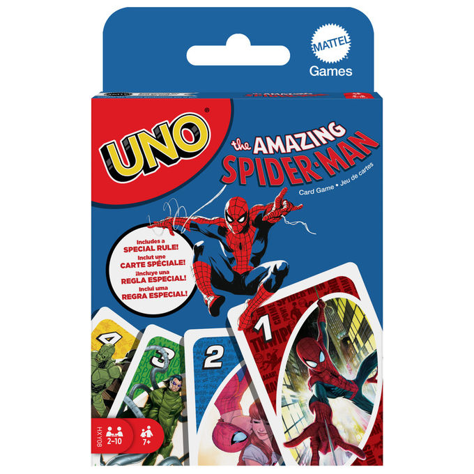 Mattel, Uno Spider-Man: Gioco di Carte