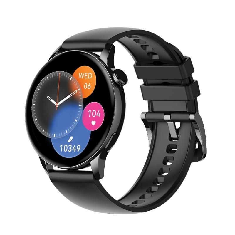 Smartwatch Maxcom FW58 Vanad Pro black Schermo AMOLED HD da 1,3 pollici,  390 * 390 pixel effettua chiamate e leggi notifiche, ip