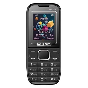 Maxcom MM135 Telefono Cellulare 1,77" Nero/Blu