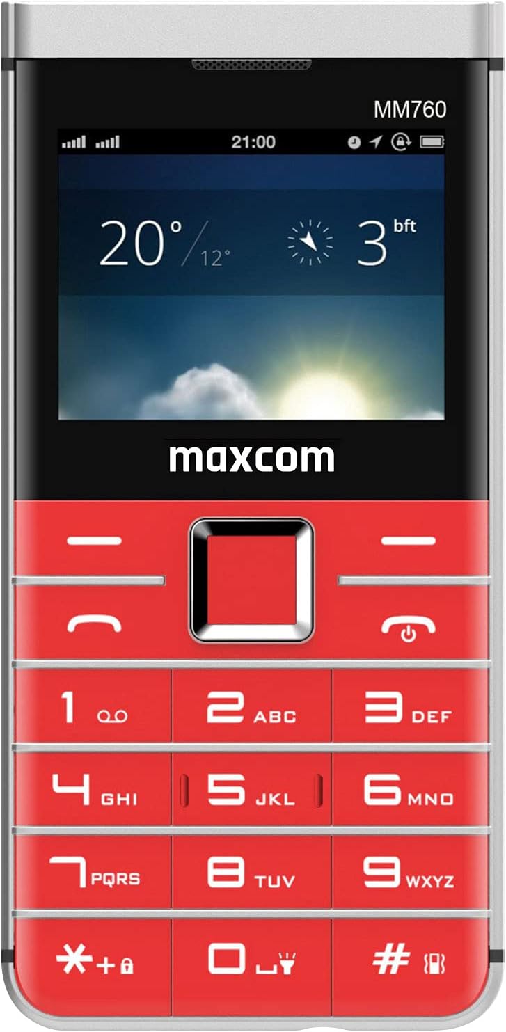 Maxcom MM760 Classic Rosso