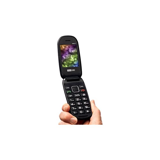 Maxcom MM817 2.4" 78gr Nero Telefono per Anziani