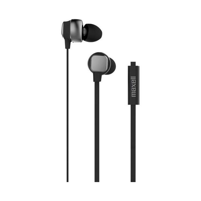 Maxell Auricolari con Microfono Metallix Grey