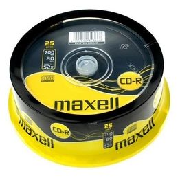 Maxell Campana Da 25 Cdr 80min 52x Cf.25 Y