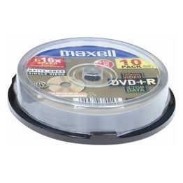 Maxell Dvd+R 4.7Gb 16X Campana 10 Pezzi