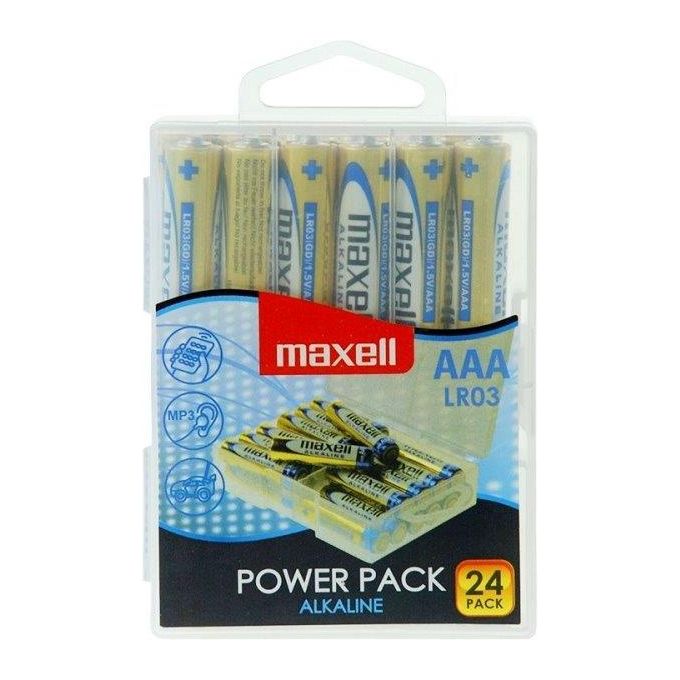 Maxell Ministilo Lr03 Aaa Power Pack 24 Pz