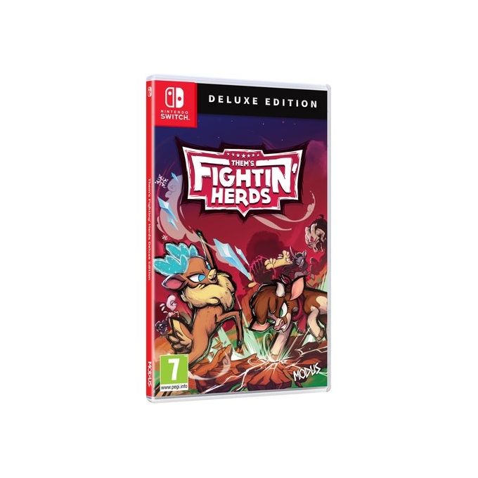 Maximum Games Videogioco Thems Fightin Herds Deluxe Edition per Nintendo Switch