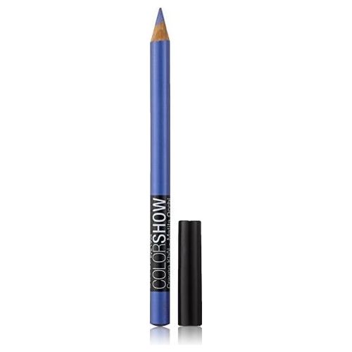 Maybelline Color Show Crayons Khol 200 Chambray Blue - eyeliners (Pencil, Blue, Chambray Blue, Italy)