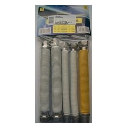 Mbm Kit Collegamento Acqua-Gas Caldaia 3/4 Con Guaina Bianca