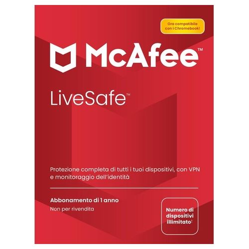 Mc Afee Software LiveSafe Numero Illimitato Di Dispositi