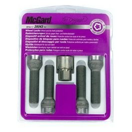 Bulloni antifurto cerchi auto sferici, kit 4 pz - Lok Nox - E050