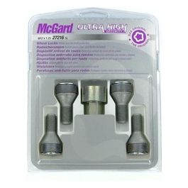 McGard Bulloni antifurto cerchi auto conici, kit 4 pz - Ultra High Security - A010