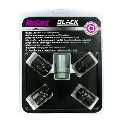 McGard Dadi conici, kit 4 pz - Black Edition - F010
