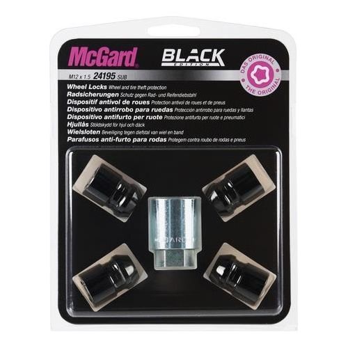 McGard Dadi conici, kit 4 pz - Black Edition - F200