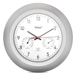 19450 Orologio da Parete Radiocontrollato con Termometro e Igrometro