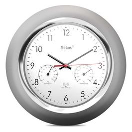 19454 Orologio da Parete Radiocontrollata con Termometro e Igrometro