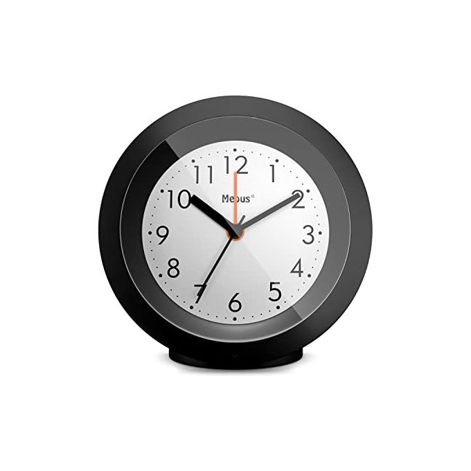 Mebus 25628 Sveglia Analogica Nero