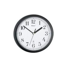 52800 Orologio a Muro Radiocontrollato Nero