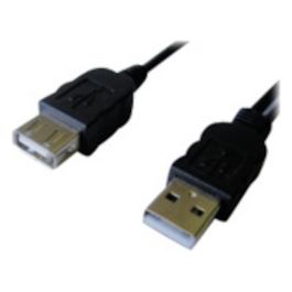 Mediacom Cavo Prolunga Usb A Maschio/A Femmina 3mt Nero