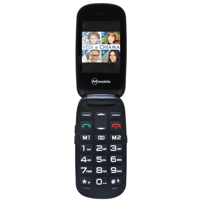 Mediacom Easy Phone Facile Duo Rosso