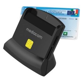 Mediacom MD-S401 Lettore Smart Card High Speed Usb 2.0