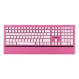 Mediacom Tastiera Flat Glossy Usb Rosa