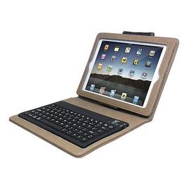 Mediacom Zero Line Elegante Custodia e Tastiera Bluetooth per Apple iPad Beige