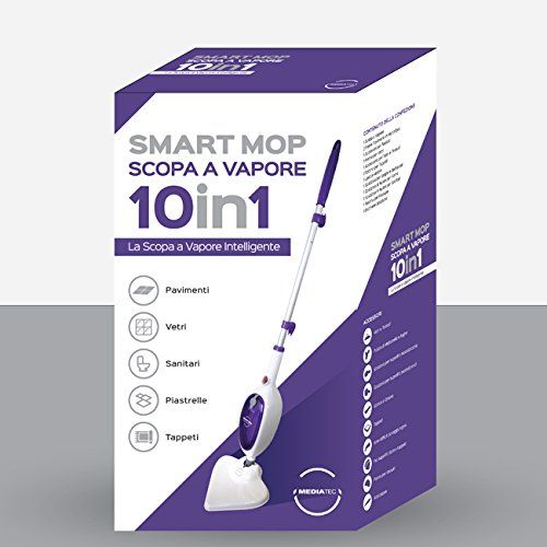 SM-01 - MEDIATEC SMART MOP LA SCOPA A VAPORE VIOLA SM-01 - Mediatec