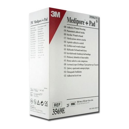 Medipore 3M + Pad 10 X 15 Cm conf. 25 pz.