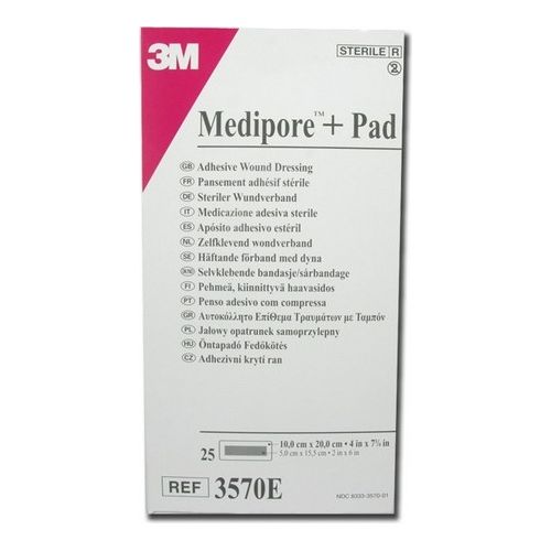 Medipore 3M + Pad 10 X 20 Cm conf. 25 pz.
