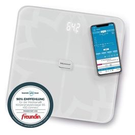 BS 450 Connect Bilancia Digitale per Analisi Corporea Bianco