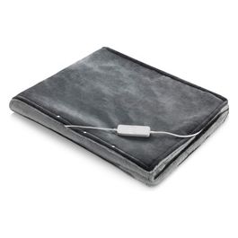 Hb 677 3 in 1 Coperta Elettrica Calda Lavabile Spegnimento Automatico 160x130cm Design Reversibile a 2 Colori