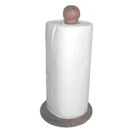 Portarotolo Legno Verticale Noce 14x30cm