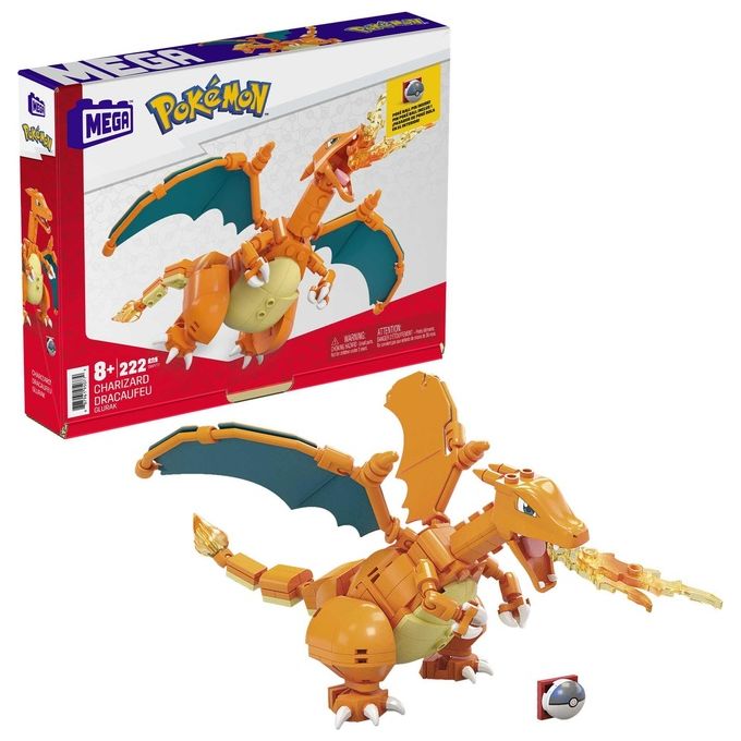 Image of Mega Bloks Construx Costruzioni Pokemon Charizard