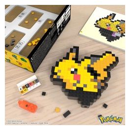 Mega Bloks Pixel Art Pikachu Pokemon