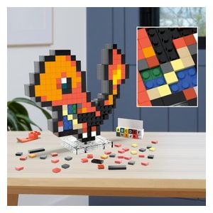 Mega Bloks Pixel Art Charmander Pokemon