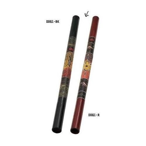 Meinl Didgeridoo in Bamboo Assortito Nero/Rosso