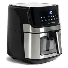 Friggitrice ad Aria Smart GINEVRA 6.5 Litri con Wifi Compatibile con Google e Alexa Nero