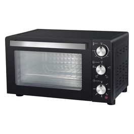 Melchioni Forno Devil 32 Litri Termostato Regolabile 230 Gradi Timer 60 Minuti Ventilato Nero