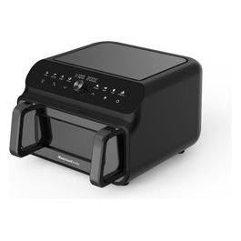 Friggitrice ad Aria Capacità 10 Litri Potenza 2000 Watt Timer e Temperatura Regolabile colore Nero