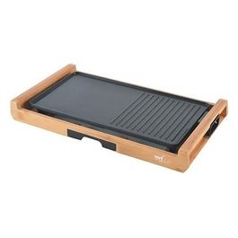 Melchioni Grill Griglia Elettrica 1800W Bamboo Nero