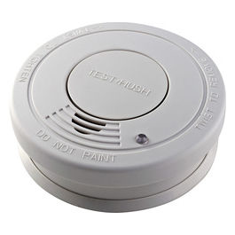 Melchioni, Sensore di Fumo MKC-127A, Allarme 85dB, Tecnologia Fotoelettronica, Bianco
