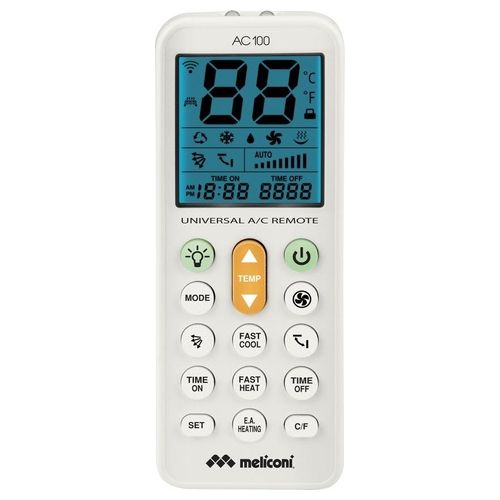 Meliconi AC 100 plus Telecomando Universale per Condizionatori/Climatizzatori